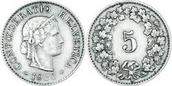 World Coins - Coin, Switzerland, 5 Rappen, 1930