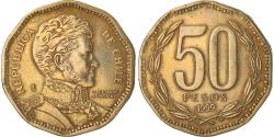 World Coins - Coin, Chile, 50 Pesos, 1999, , Aluminum-Bronze, KM:219.2