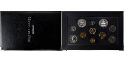 World Coins - France, Coffret 1 c. à 100 frs., 1990, MDP, FDC,