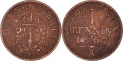 World Coins - Coin, German States, Pfennig, 1867