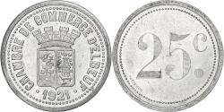 World Coins - France, Chambre de Commerce d'Elbeuf, 25 Centimes, 1921, , Aluminium