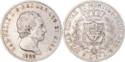 World Coins - Coin, ITALIAN STATES, SARDINIA, Carlo Felice, 5 Lire, 1828, Genoa,