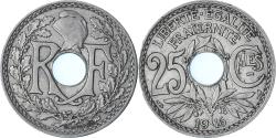 World Coins - France, Lindauer, 25 Centimes, 1916, Paris, Souligné, , Nickel