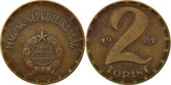 World Coins - Coin, Hungary, 2 Forint, 1981, Budapest, , Brass, KM:591