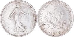 World Coins - Coin, France, Semeuse, 2 Francs, 1918, Paris, , Silver, KM:845.1