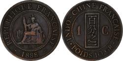World Coins - FRENCH INDO-CHINA, Cent, 1888, Paris, Bronze, , KM:1