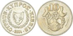 World Coins - Coin, Cyprus, 10 Cents, 2004
