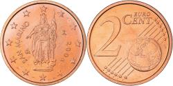 World Coins - San Marino, 2 Euro Cent, 2006, Rome, , Copper Plated Steel, KM:441