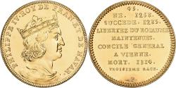 World Coins - France, Medal, Philippe IV Le Bel, Copper-Nickel Gilt,