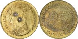World Coins - Coin, Thailand, Rama IX, 25 Satang = 1/4 Baht, 1977, , Brass, KM:109