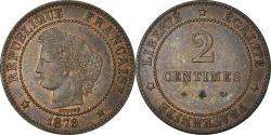 World Coins - Coin, France, Cérès, 2 Centimes, 1879, Paris, , Bronze, KM:827.1