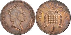 World Coins - Coin, Great Britain, Penny, 1991