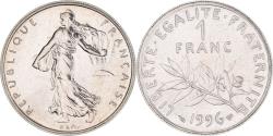 World Coins - Coin, France, Semeuse, Franc, 1996, Paris, , Nickel, KM:925.1