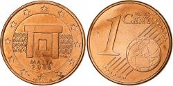 World Coins - Malta, Centime, 2008, Copper Plated Steel,