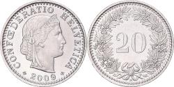 World Coins - Coin, Switzerland, 20 Rappen, 2009