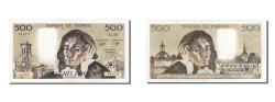World Coins - Banknote, France, 500 Francs, 500 F 1968-1993 ''Pascal'', 1979, 1979-06-07