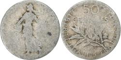 World Coins - France, 50 Centimes, Semeuse, 1899, Paris, Silver, , KM:854