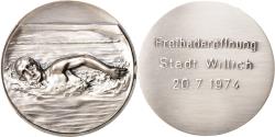 World Coins - Germany, Medal, Freibaderôffnung Stadt Willich, Sports & leisure, 1974,