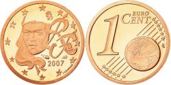 World Coins - France, Euro Cent, 2007, Proof, , Copper Plated Steel, KM:1282
