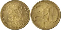 World Coins - Coin, Czechoslovakia, 20 Haleru, 1988