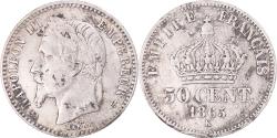 World Coins - Coin, France, Napoleon III, 50 Centimes, 1865, Bordeaux, , Silver
