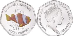 World Coins - Coin, British Indian Ocean, Poisson-clown, 50 Pence, 2021,