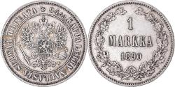 World Coins - Coin, Finland, Alexander III, Markka, 1890, Helsinki, , Silver, KM:3.2