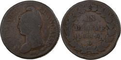 World Coins - France, Decime, Dupré, AN 7, Lyon, Copper,