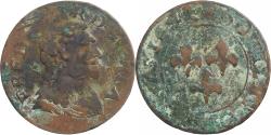 World Coins - Principality of Orange, Frédéric-Henri de Nassau, Double Tournois, 1642