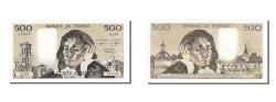 World Coins - Banknote, France, 500 Francs, 500 F 1968-1993 ''Pascal'', 1985, 1985-01-03