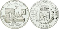 World Coins - France, Medal, Seconde Guerre Mondiale, Paris Libéré, 25 Aout 1945, History