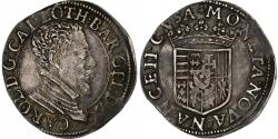 World Coins - Duchy of Lorraine, Charles III, Teston, 1582-1608, Nancy, Silver,