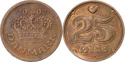 World Coins - Denmark, 25 Öre, 2007
