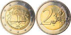World Coins - Germany, 2 Euro, 2007, Stuttgart, TRAITÉ DE ROME 50 ANS,