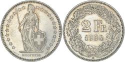 World Coins - Coin, Switzerland, 2 Francs, 1994, Bern, , Copper-nickel, KM:21a.3