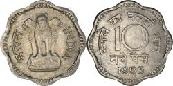 World Coins - Coin, INDIA-REPUBLIC, 10 Naye Paise, 1963, , Copper-nickel, KM:24.2