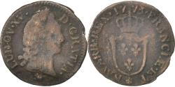 World Coins - Coin, France, Louis XV, Demi sol d'Aix, 1/2 Sol, 1773, Aix, , Copper