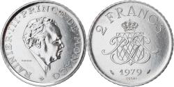 World Coins - Coin, Monaco, Rainier III, 2 Francs, 1979, Paris, ESSAI, , Nickel, KM:E71