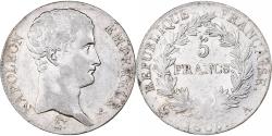 World Coins - France, Napoleon I, 5 Francs, 1806, Paris, Silver, , Gadoury:581