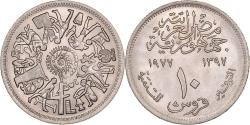 World Coins - Egypt, 10 Piastres, 1977, Cairo, Copper-nickel, , KM:469