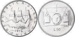 World Coins - Coin, San Marino, 50 Lire, 1976, Rome, FDC, , Steel, KM:56