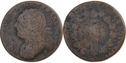 World Coins - France, Louis XVI, 12 deniers François, 1791 / AN 3, Limoges, Copper,