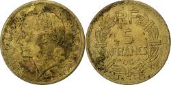 World Coins - France, 5 Francs, Lavrillier, 1939, Aluminum-Bronze, , KM:888a.1