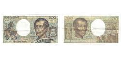 World Coins - France, 200 Francs, Montesquieu, 1991, T.088, AU(55-58), Fayette:70.11, KM:155d