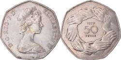 World Coins - Coin, Great Britain, Elizabeth II, 50 Pence, 1973, , Copper-nickel