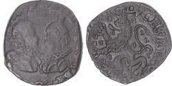World Coins - Coin, FRENCH STATES, Franche-Comté, Albert & Isabella, 2 Deniers, 1615, Dole