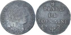 World Coins - Coin, France, Leopold I, Liard de Lorraine, 1728, Nancy, , Copper