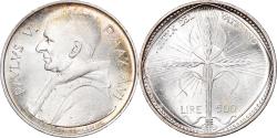 World Coins - Coin, VATICAN CITY, Paul VI, 500 Lire, 1968, , Silver, KM:107