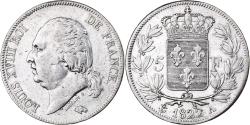 World Coins - Coin, France, Louis XVIII, 5 Francs, 1822, Rouen,