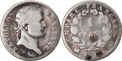 World Coins - Coin, France, Napoléon I, Franc, 1813, Bordeaux, , Silver, KM:692.8